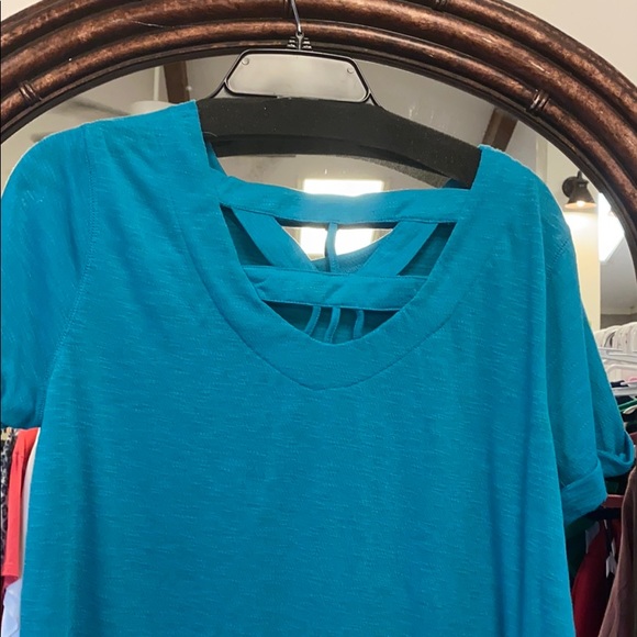 Teal Multiples top - Picture 3 of 3